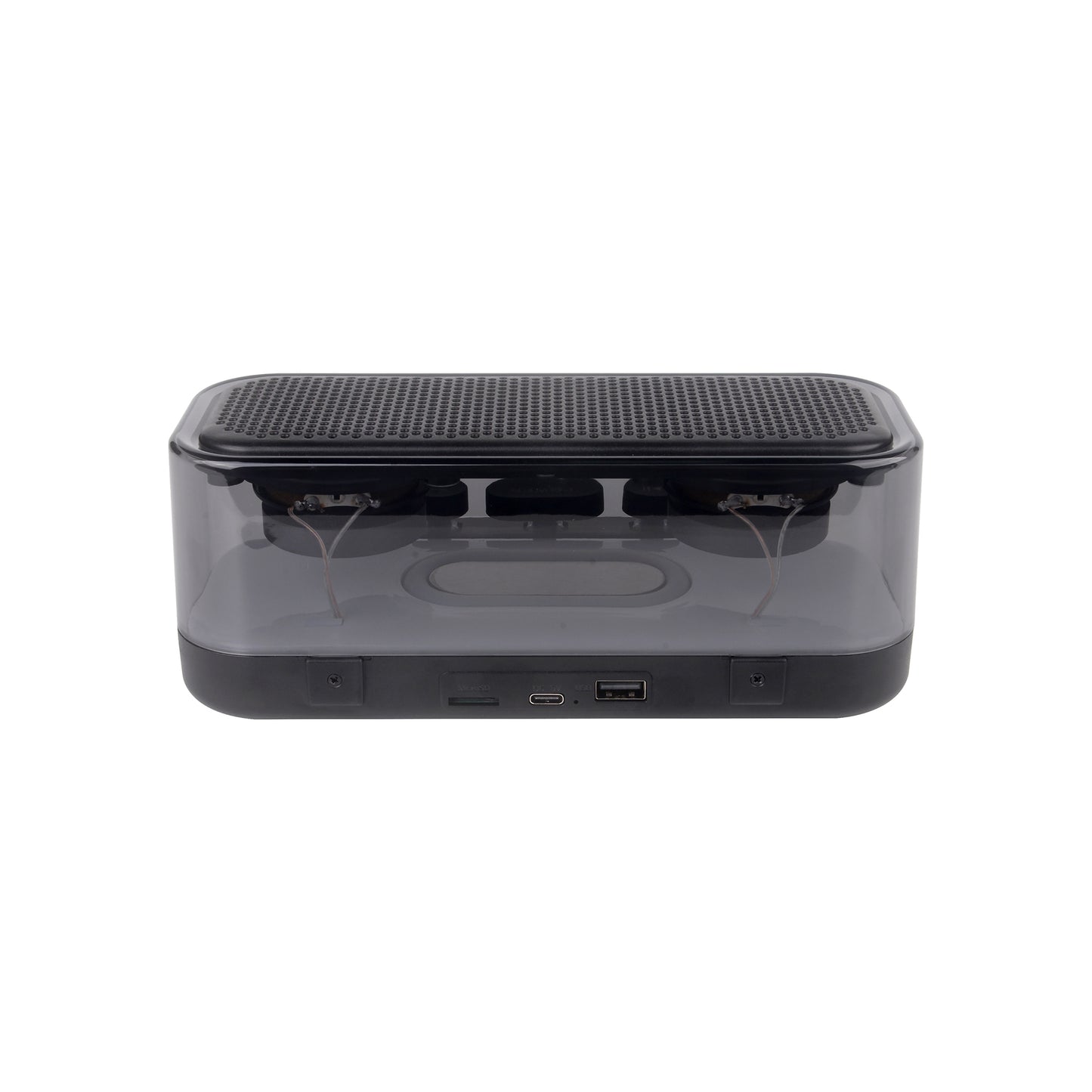 Wireless Speaker with Micro SD Slot, FM Radio, Multi-Color LED Light