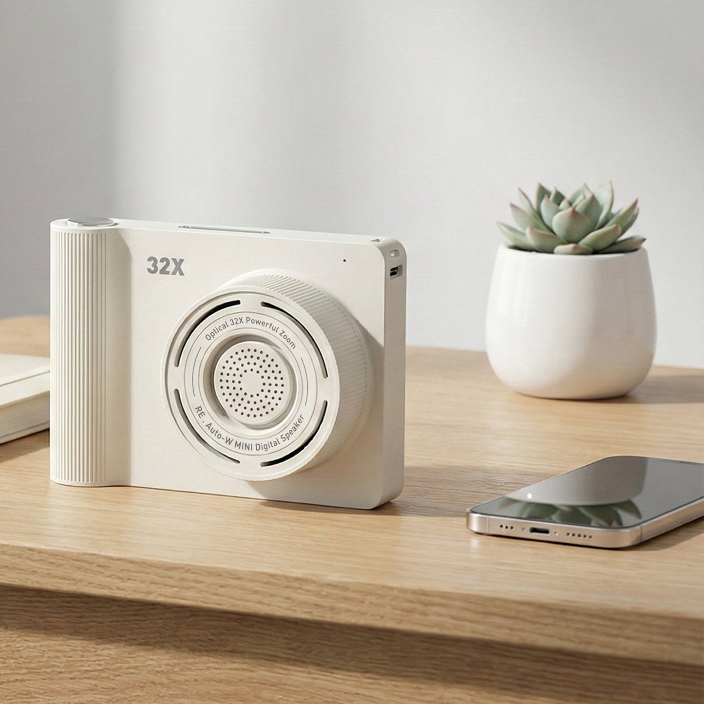 Camera-Style Bluetooth Speaker