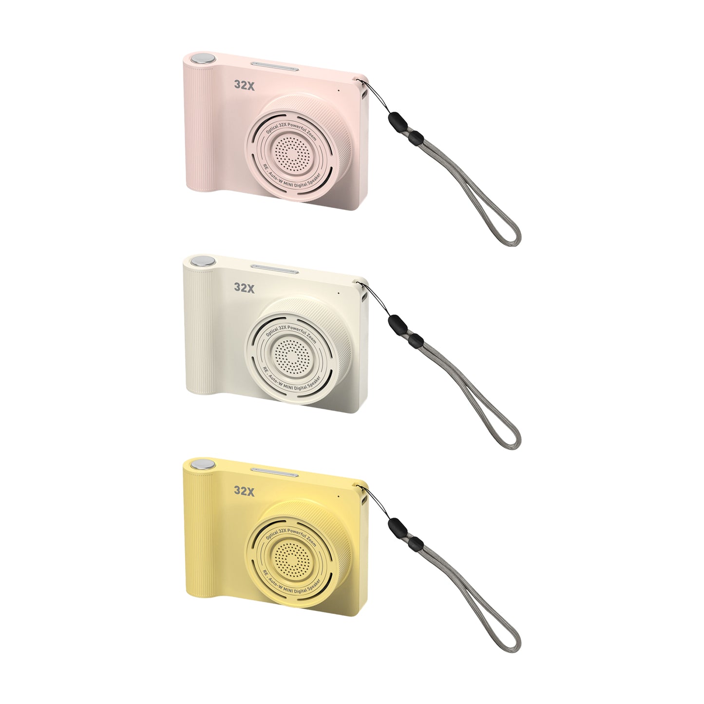 Camera-Style Bluetooth Speaker