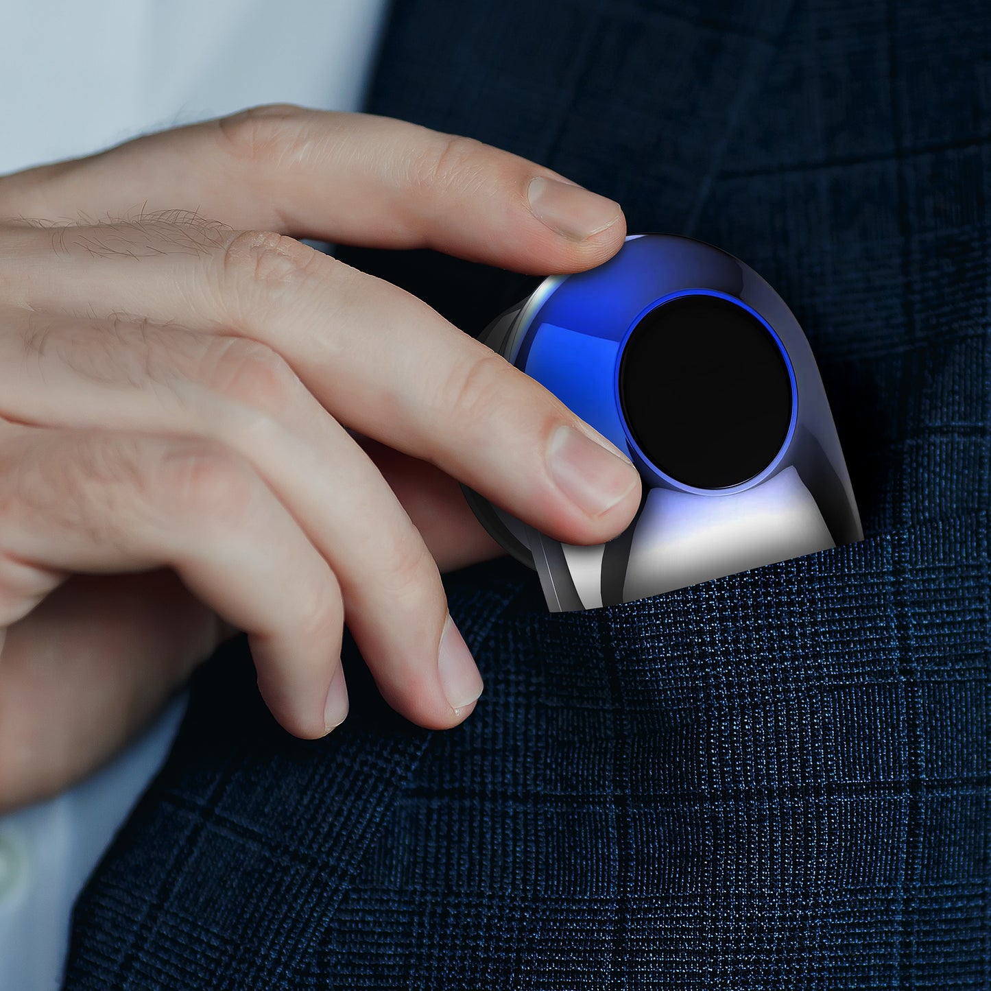 Portable Electric Shaver with Smart Digital Display, USB Rechargeable Shaver for Men, IPX 7 Waterproof and 60 Days Long Standby Time