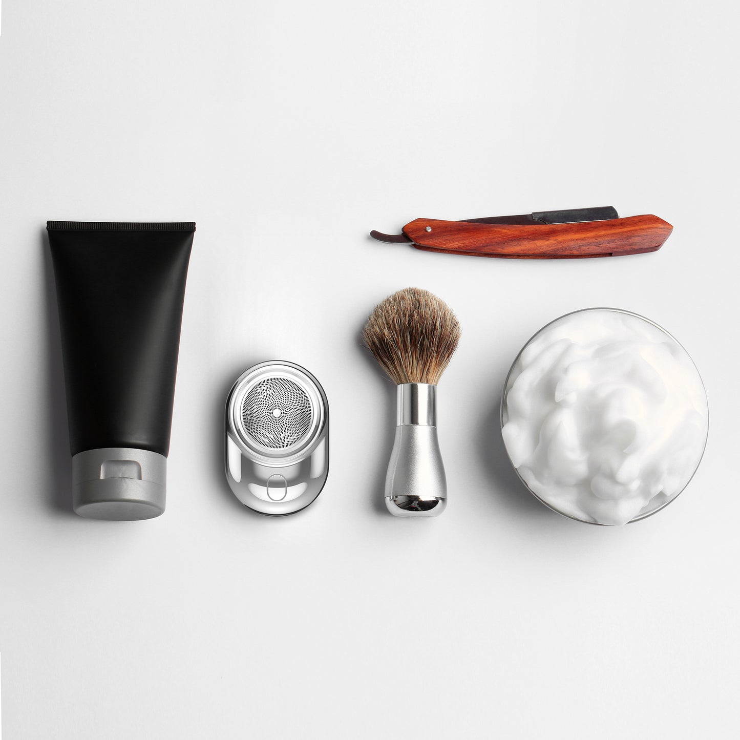 Portable Electric Shaver with Smart Digital Display, USB Rechargeable Shaver for Men, IPX 7 Waterproof and 60 Days Long Standby Time