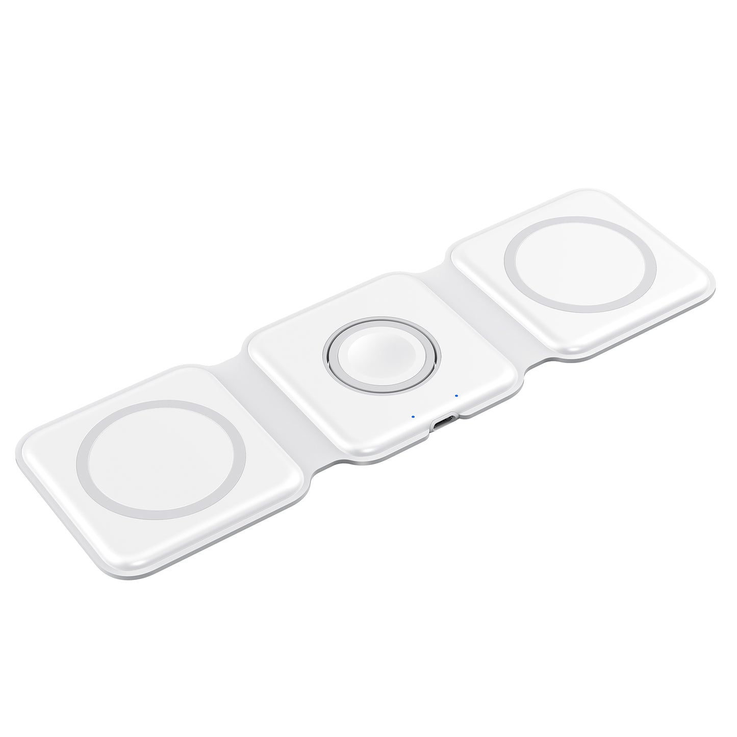 3 in 1 MagSafe Magnetic Wireless Charger Compatible with iPhone, Airpods, Samsung Galaxy, Apple Watch