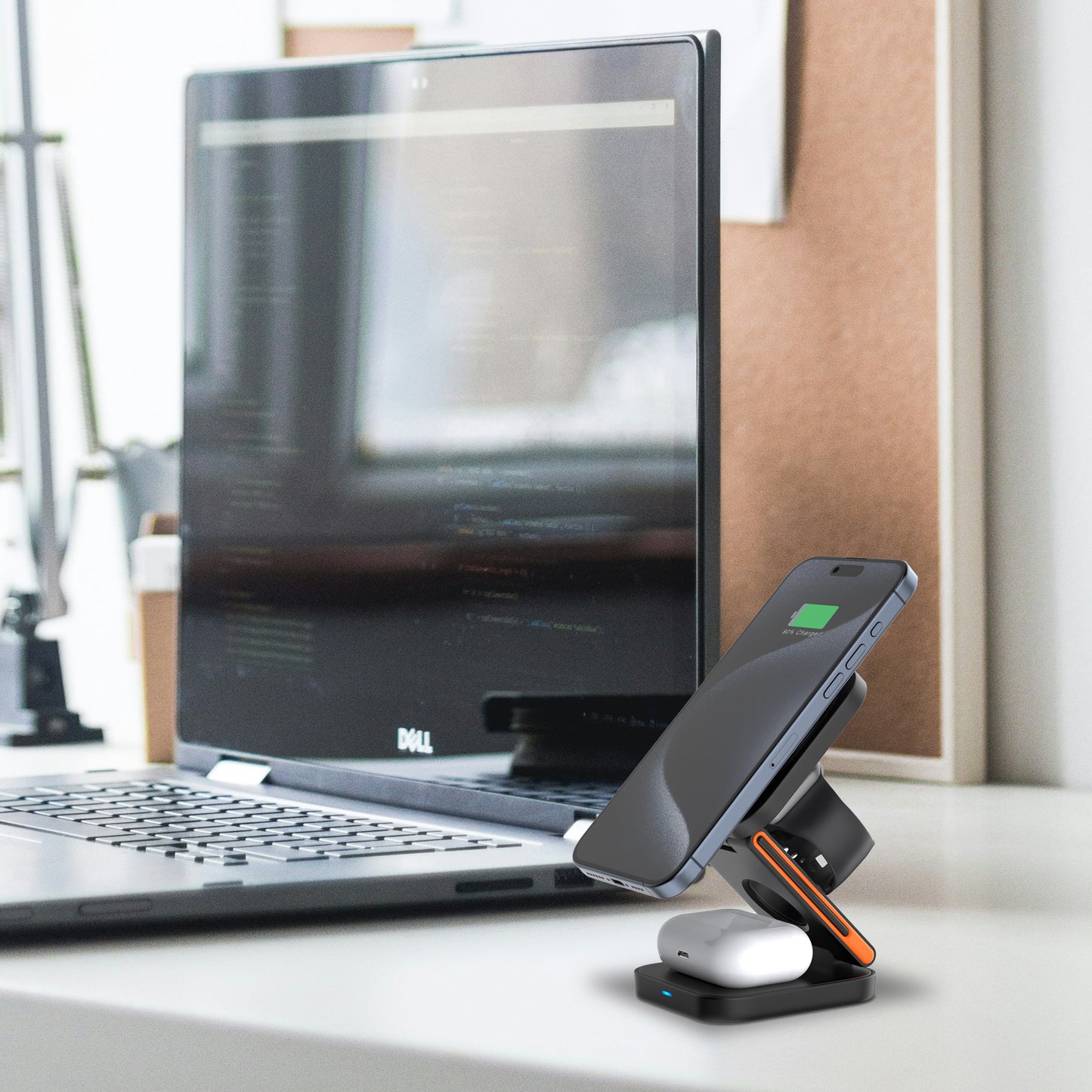 Multifunctional Wireless Charger with Safety QI Fast Charging