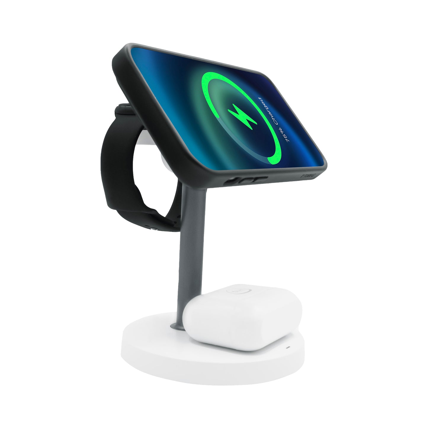 Magnetic 3-in-1 Wireless Charging Station