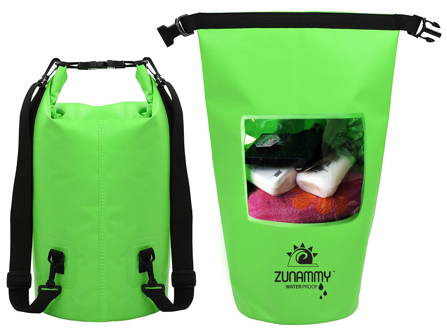 Big Waterproof Dry Bag with Pocket Advantages 20LT