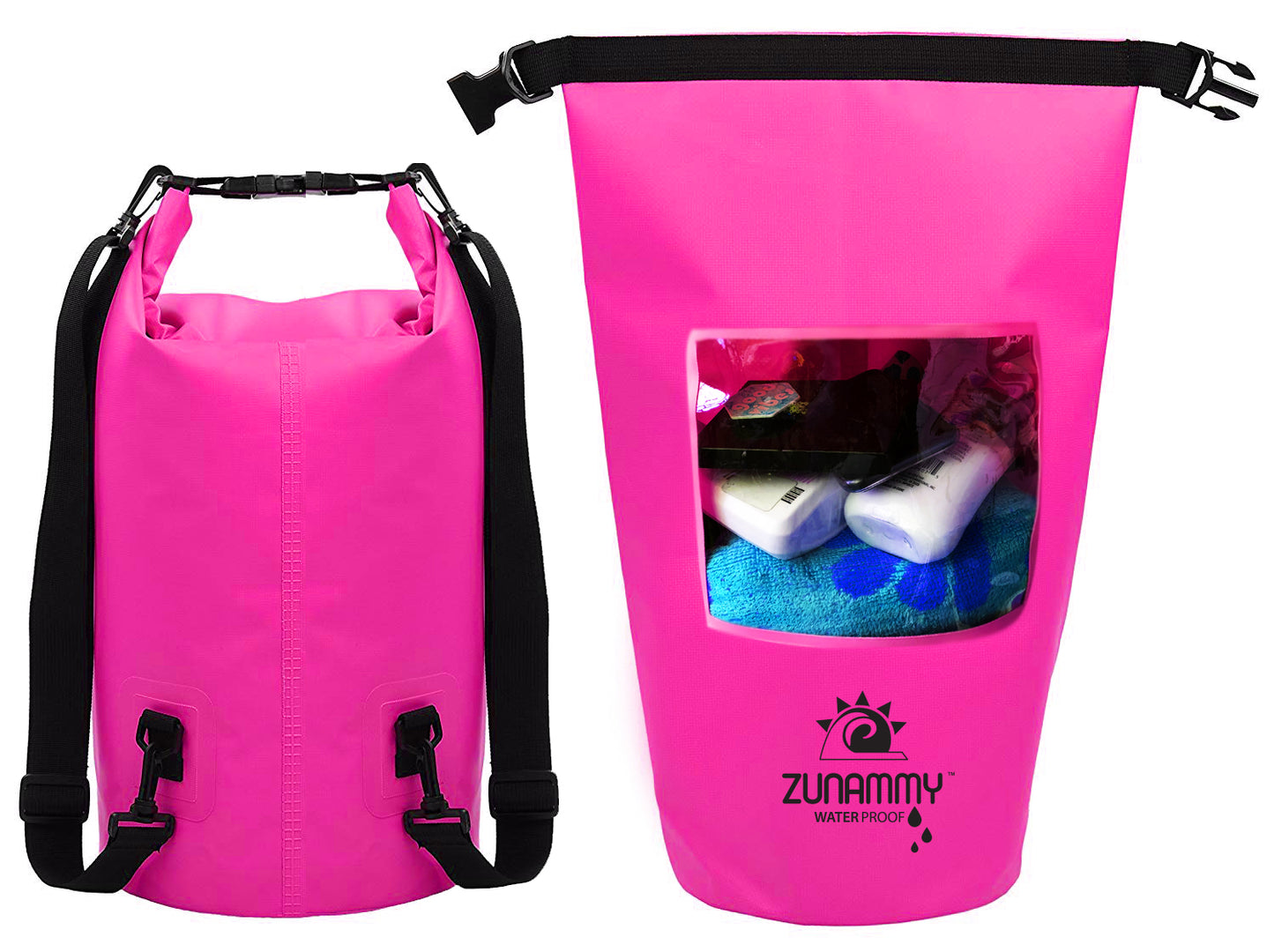 Big Waterproof Dry Bag with Pocket Advantages 20LT