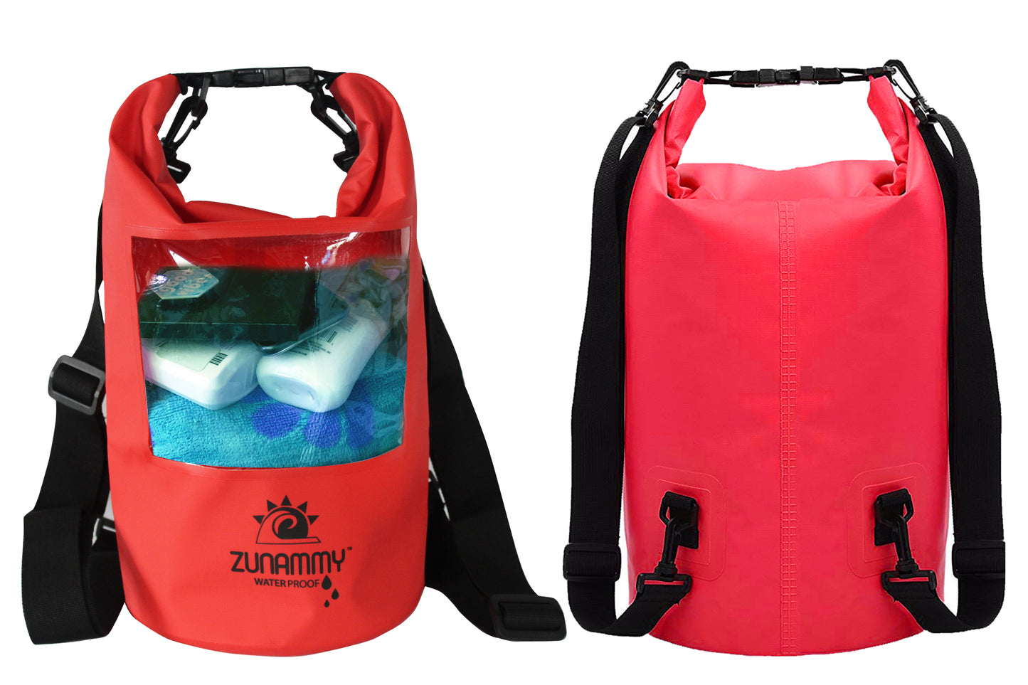 Big Waterproof Dry Bag with Pocket Advantages 20LT