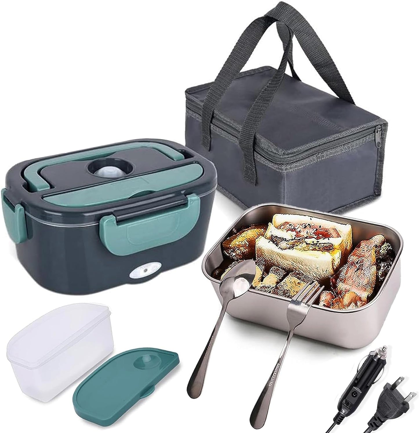Electric Dual Function Heating Lunchbox
