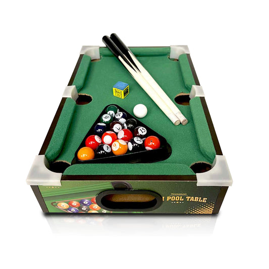 Mini Pool Table Game Toy, 2 Players Billboard Game