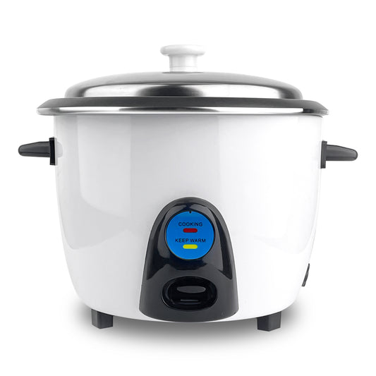 7 Cup Non-Stick Rice Cooker with Serving Spoon and Measuring Cup