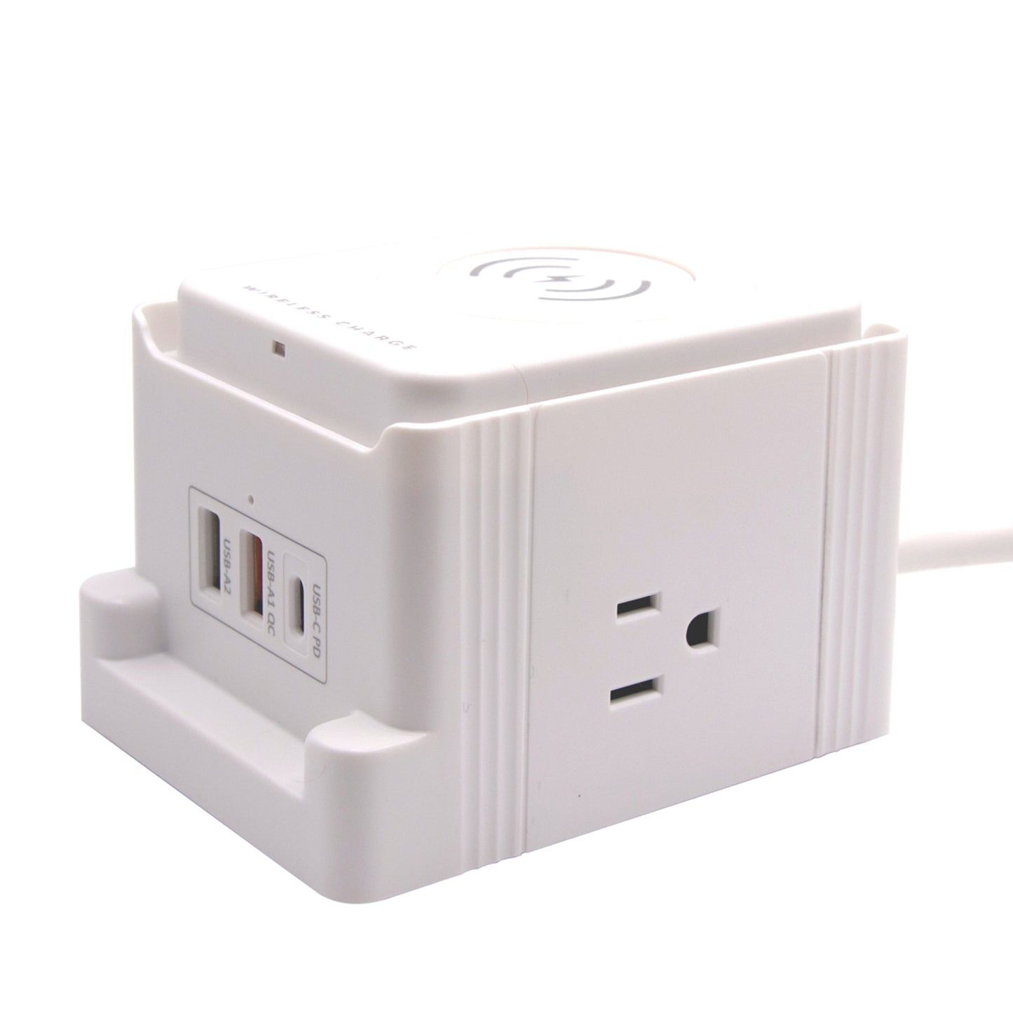 Wireless Desktop Power Station with Advanced Design and Fast Charging