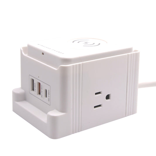 Wireless Desktop Power Station with Advanced Design and Fast Charging