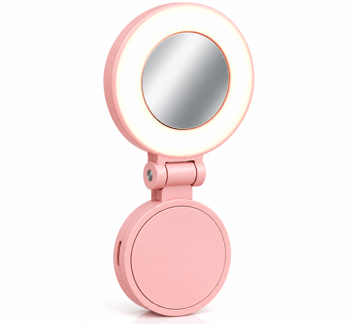 Magnetic Selfie Light with Mirror