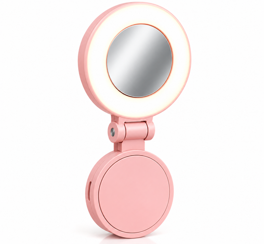Magnetic Selfie Light with Mirror