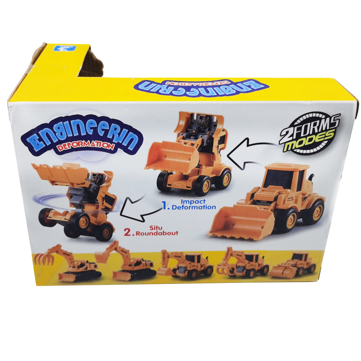 Engineering Deformation Excavator Robot Toy for Kids