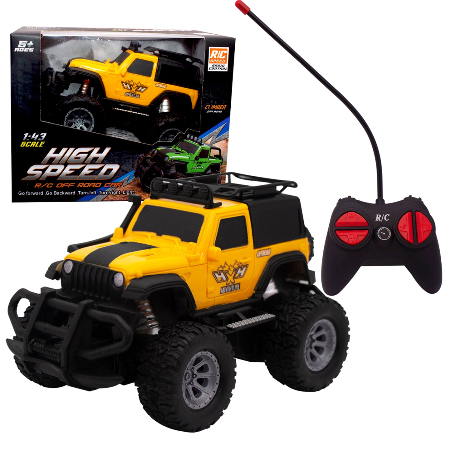 Zummy Remote Control Off-Road Style SUV Toy