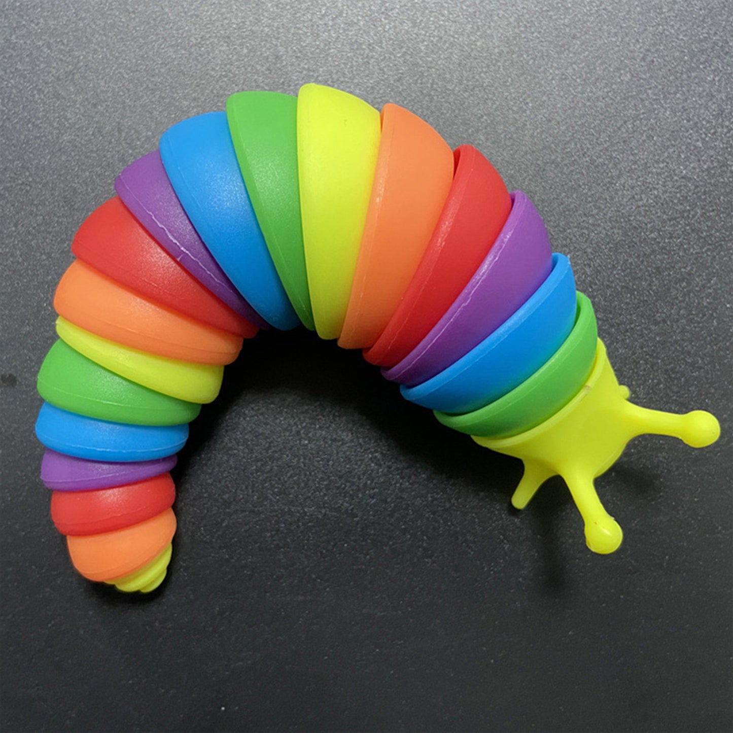 7" Wiggle Sensory Slug Toy, Cute Fidget Toy for Kids & Adult, Toddler Birthday Gifts