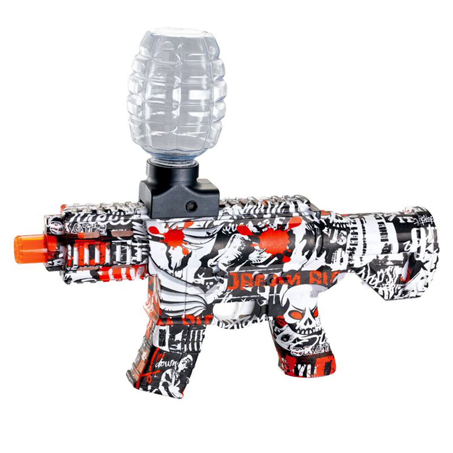 Water Bead & Dart Blaster - Includes 5000 Water Beads, 10 Suction Darts, Goggles