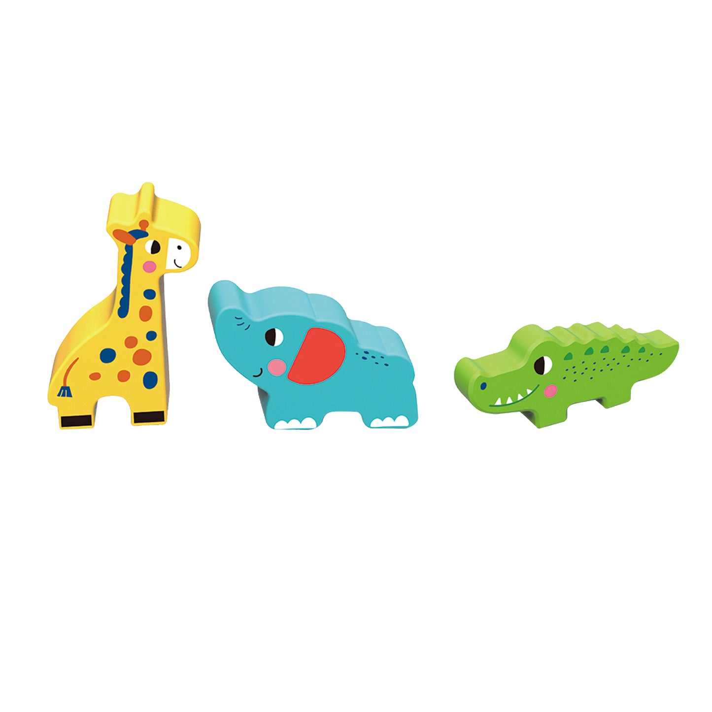 Zummy 11 Pieces Wooden Animal Shape Sorter for Aged 12+ Kids