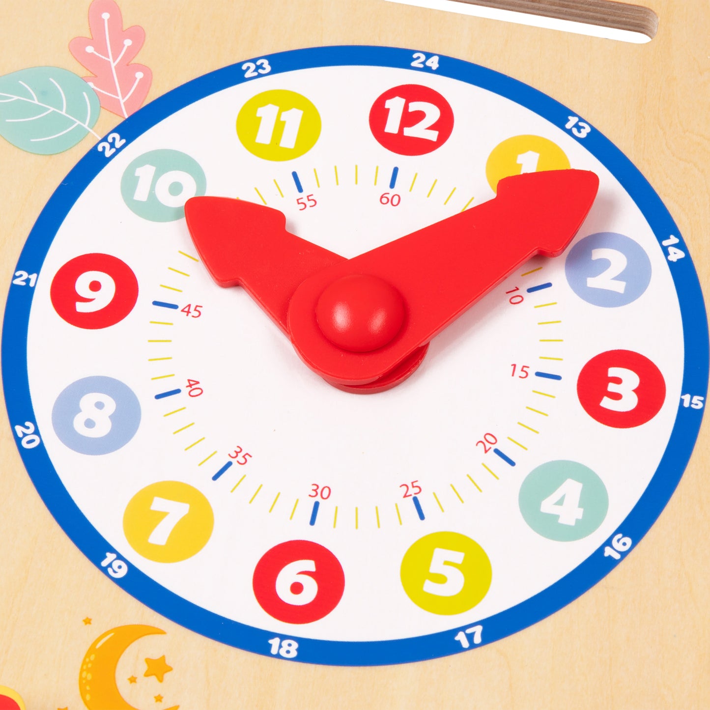 Zummy Wooden My Calendar Learning Toy for Aged 3+ Kids, 23 Pieces