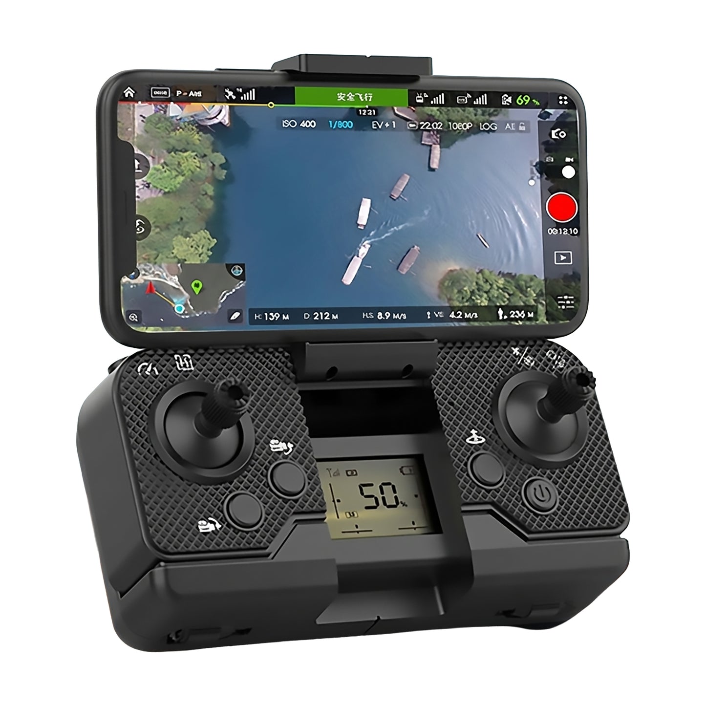 8K Aerial Photography Drone – Black/Blue