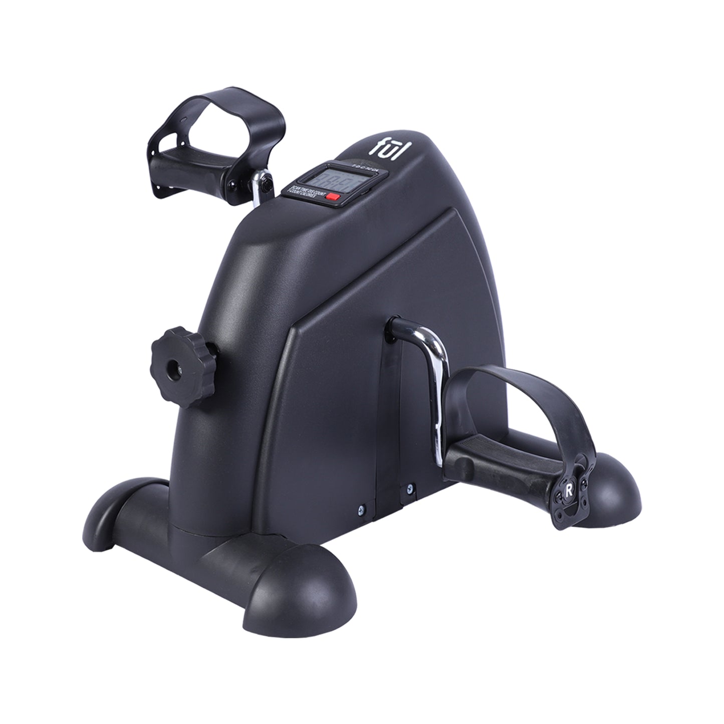 Compact Exercise Bike with Non-Slip Base and LCD Display