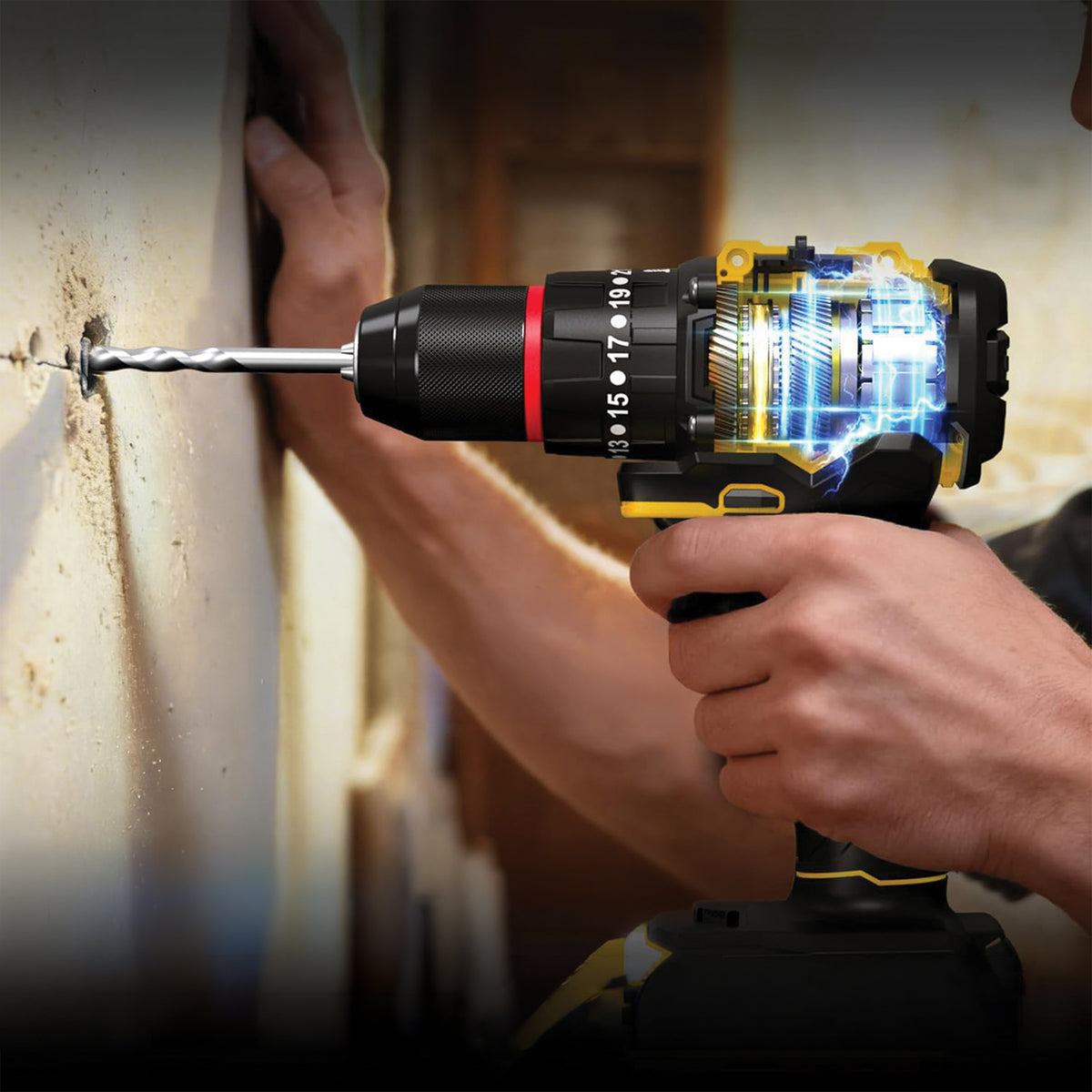 Cordless Drill Tool Kit - 29 Piece Set