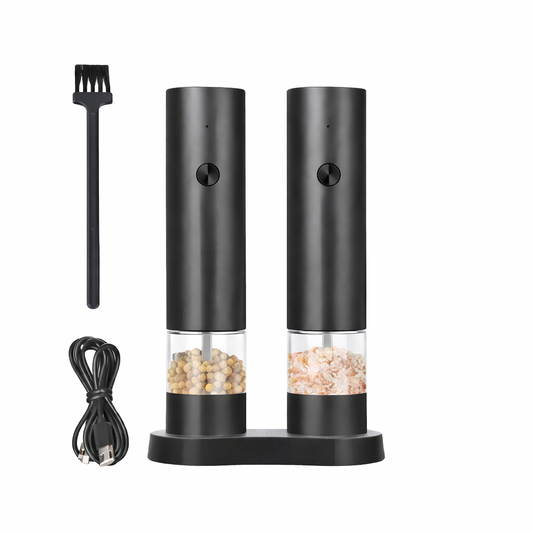 Electric Salt & Pepper Grinder Set