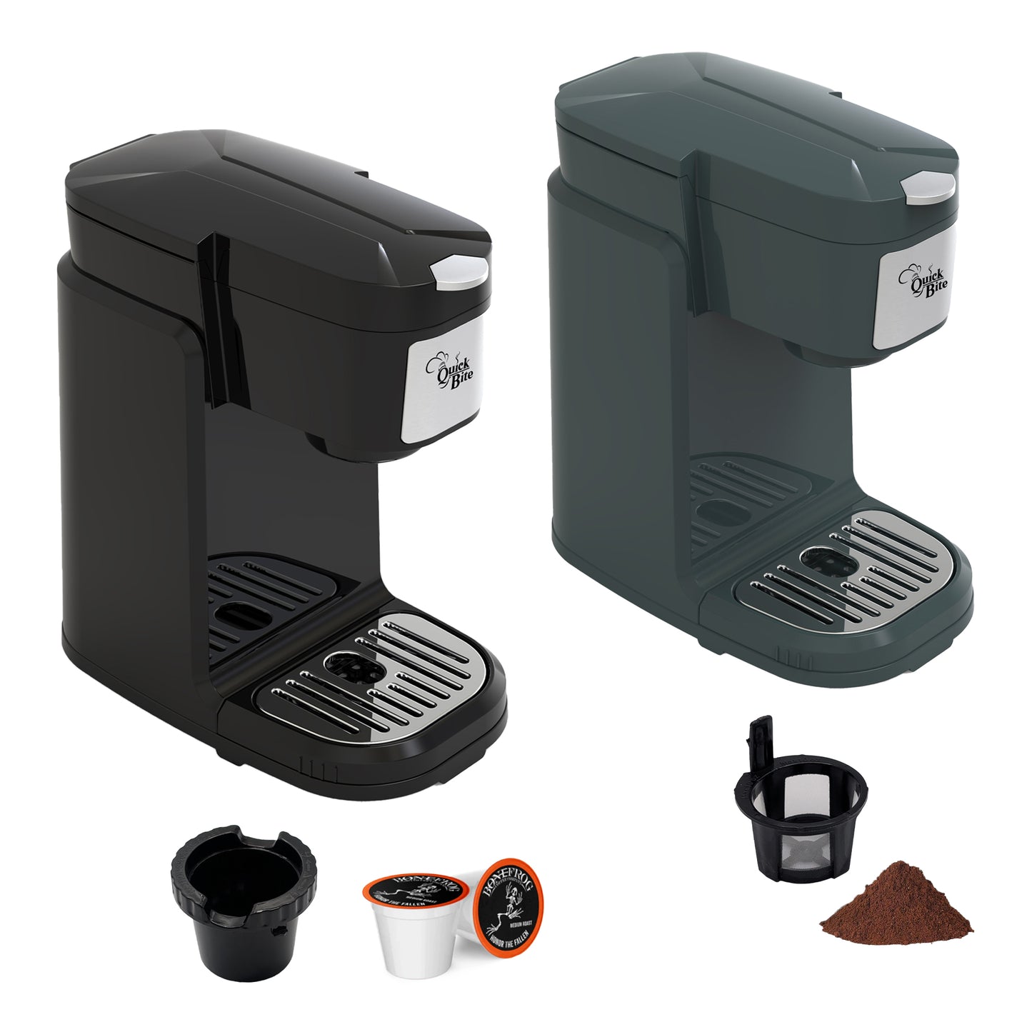 Single Serve 2-in-1 K Cup & Ground Coffee Maker