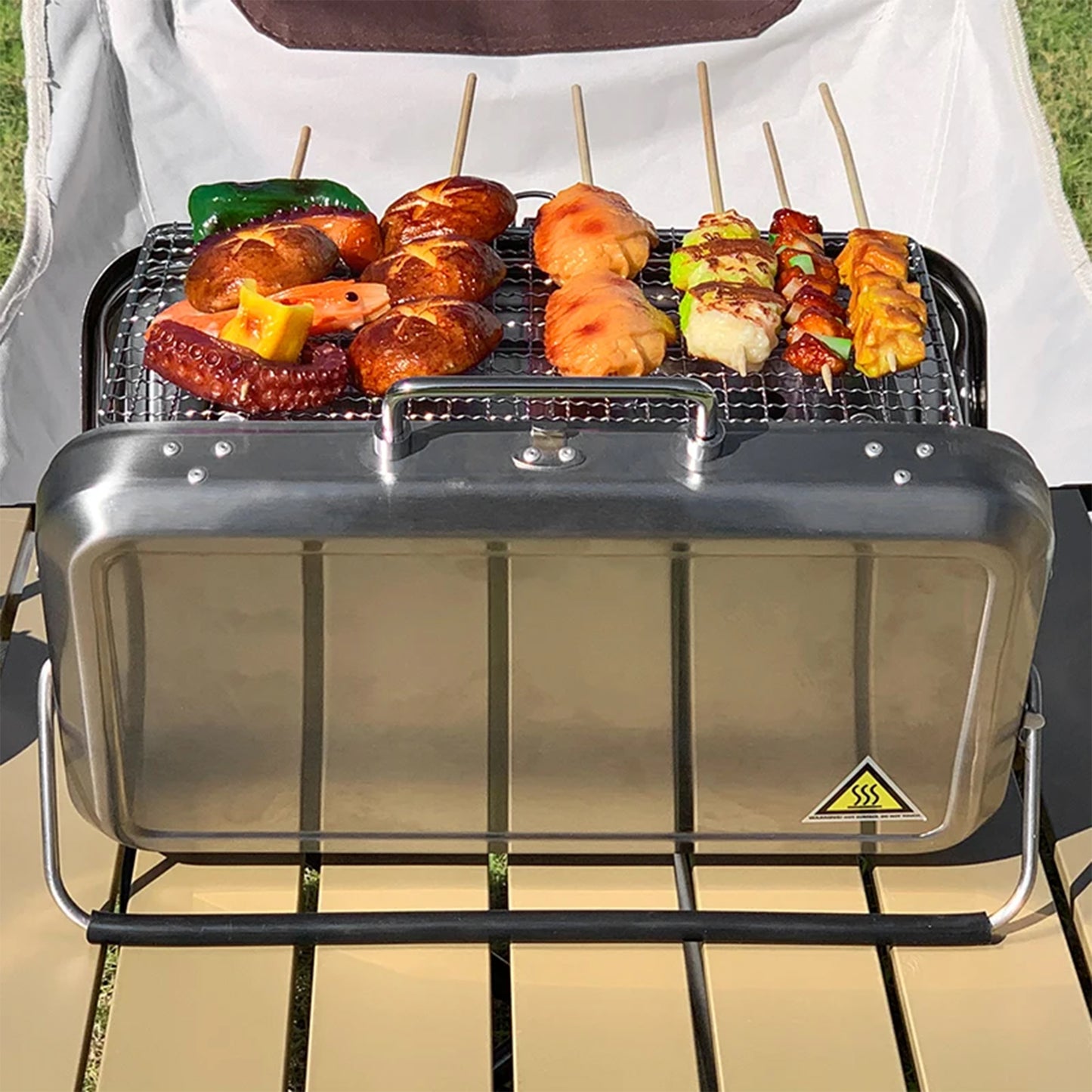 Portable BBQ Suitcase
