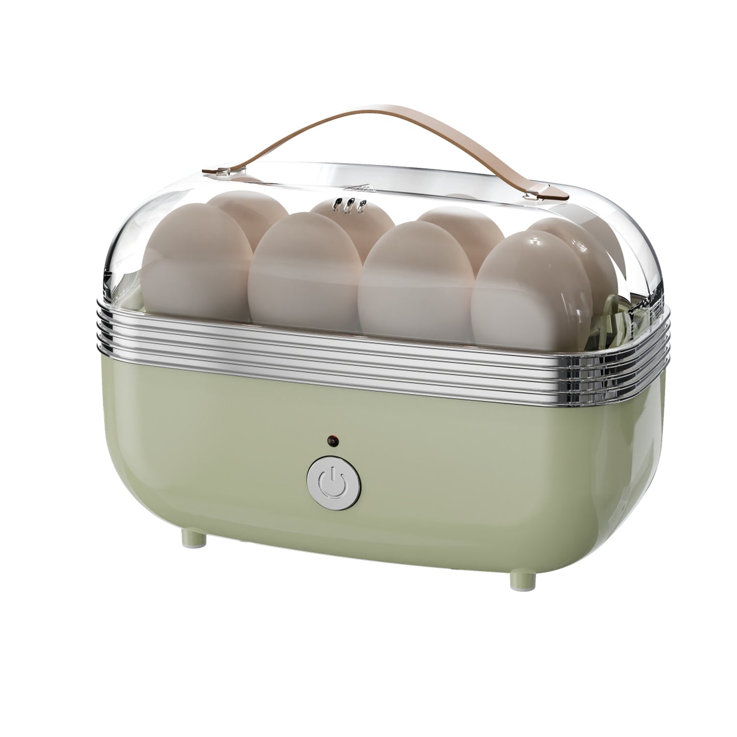 QuickBite 8-Egg Capacity Countertop Egg Cooker