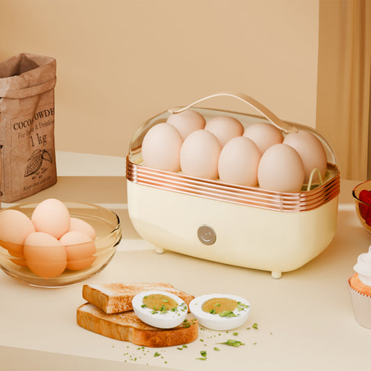 QuickBite 8-Egg Capacity Countertop Egg Cooker