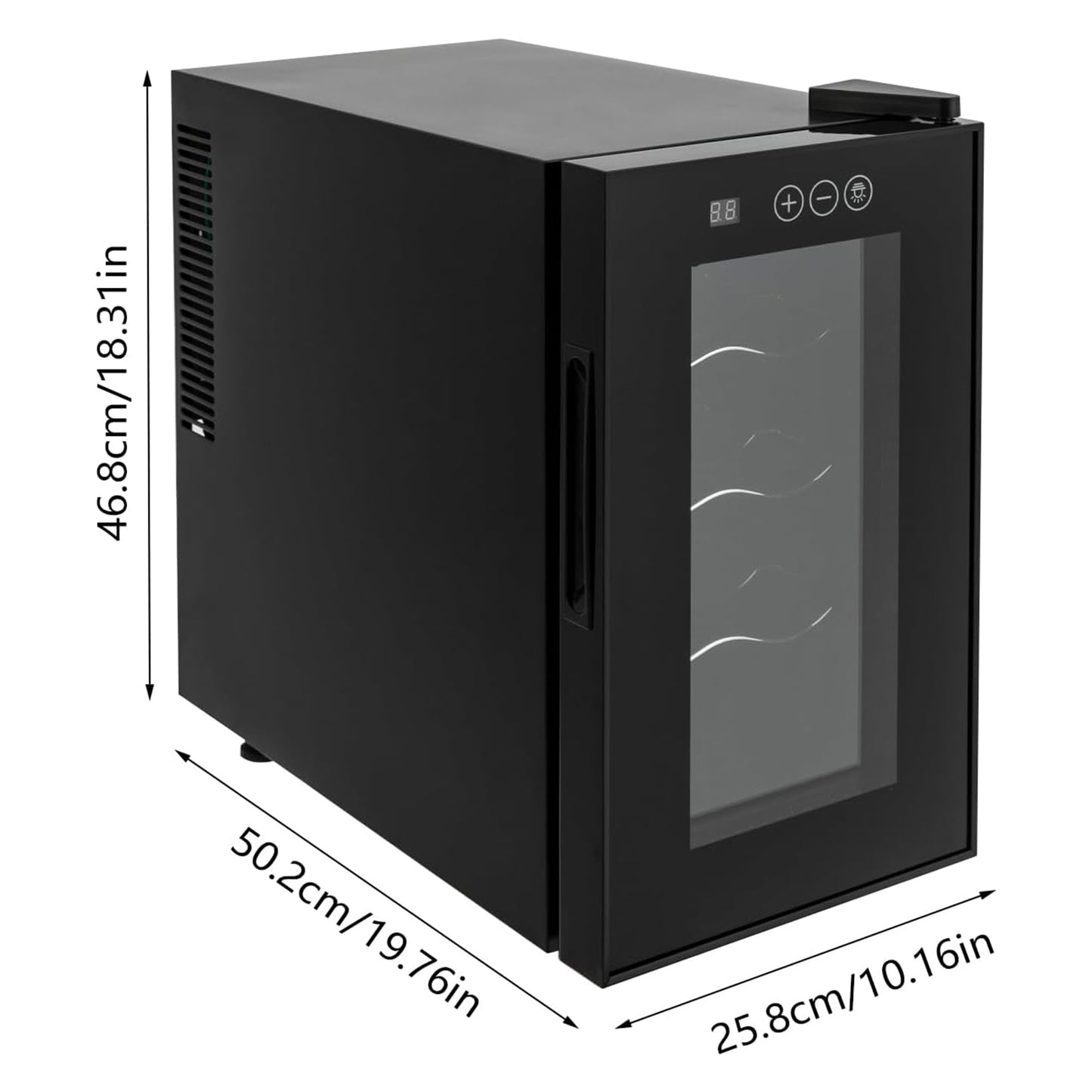 8-Bottle Wine Fridge (23L)