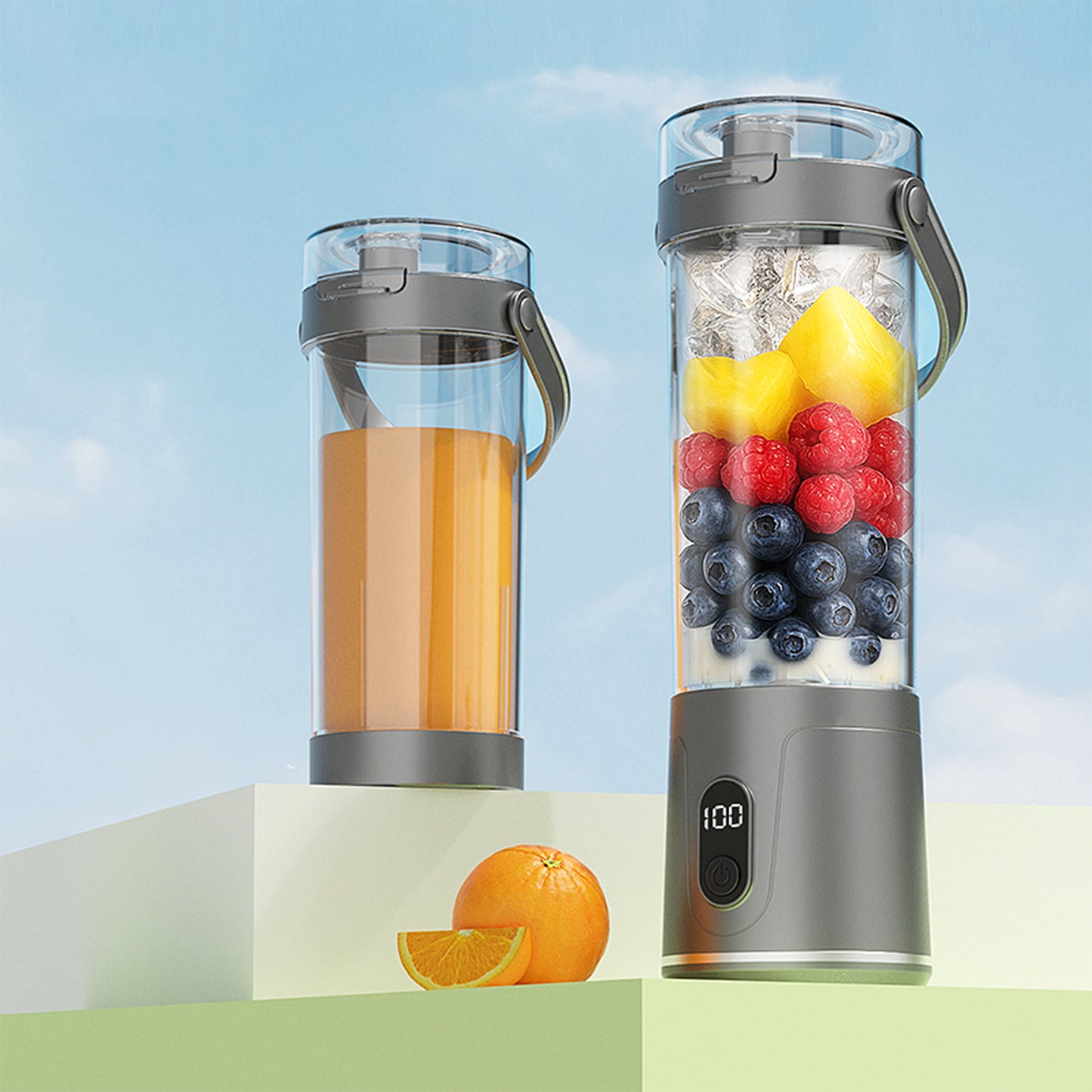 Portable Juice Blender Bottle