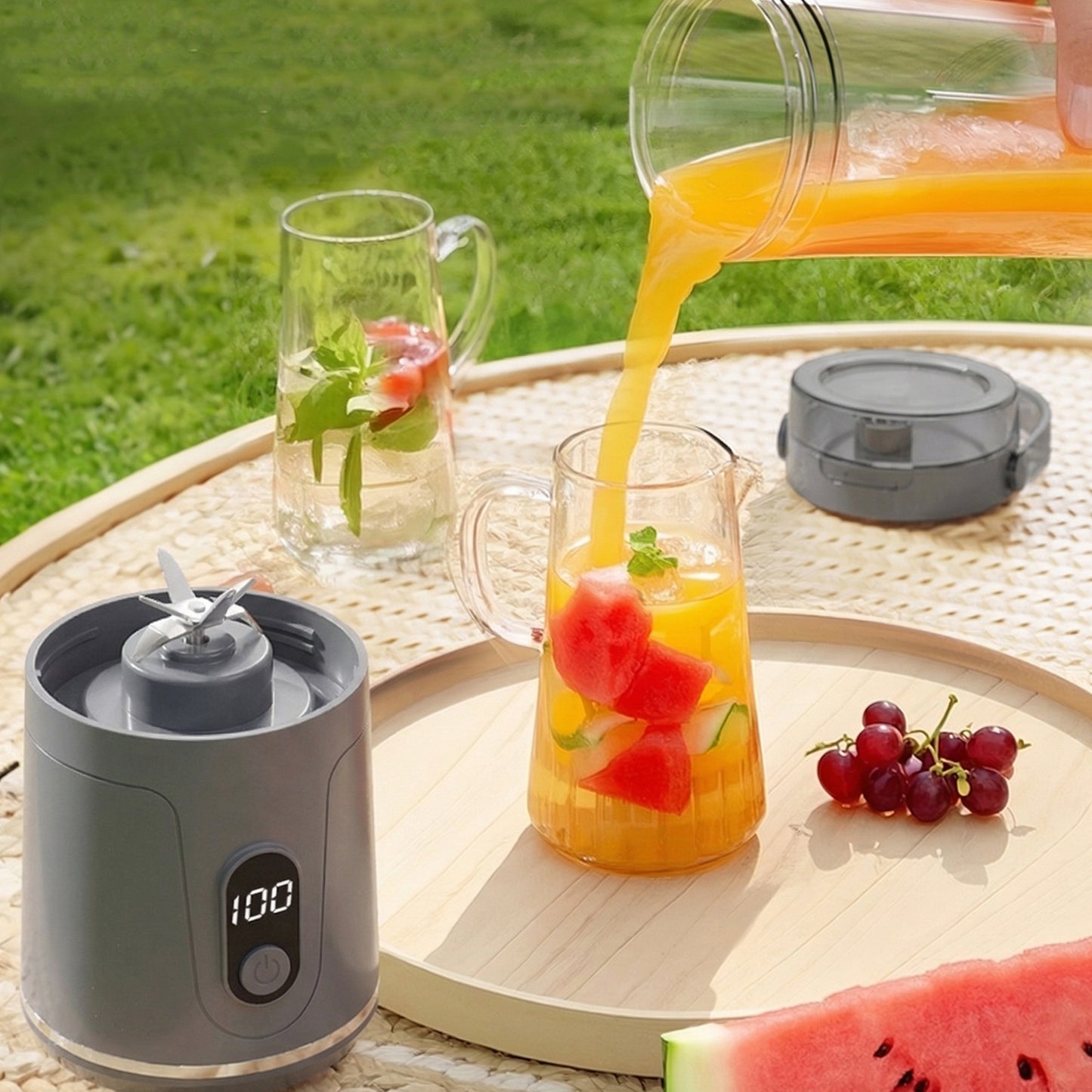 Portable Juice Blender Bottle