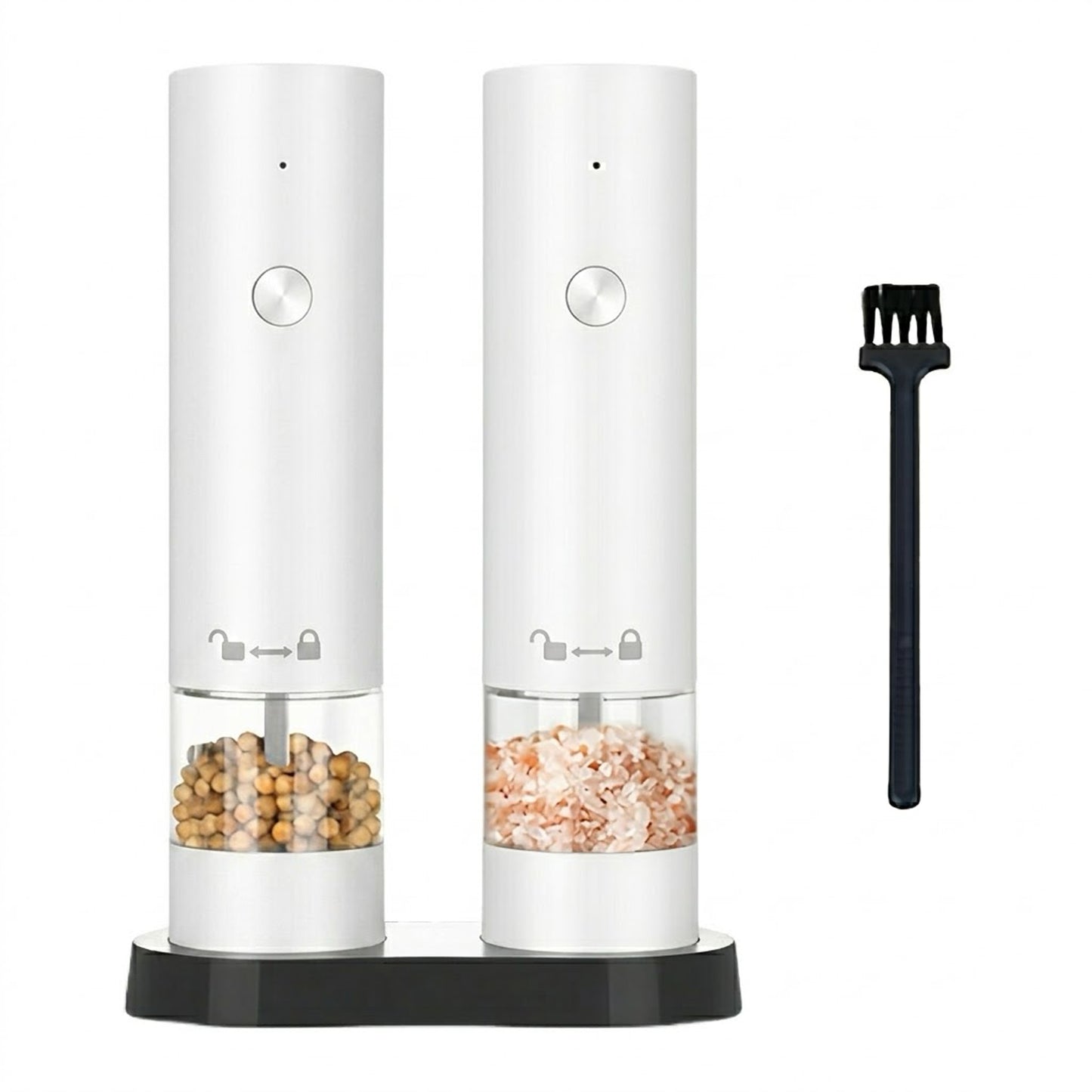 Electric Salt & Pepper Grinder Set
