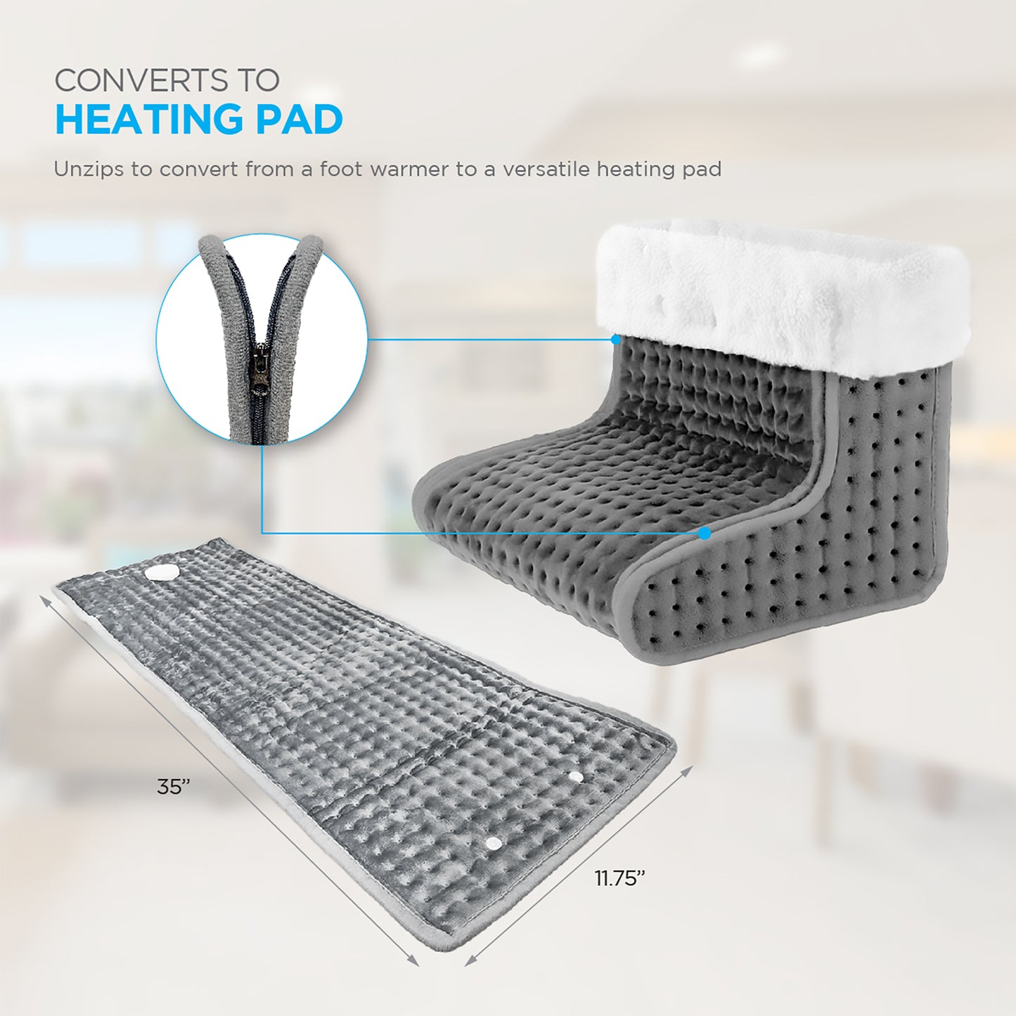 Electric Heated Foot Warmer