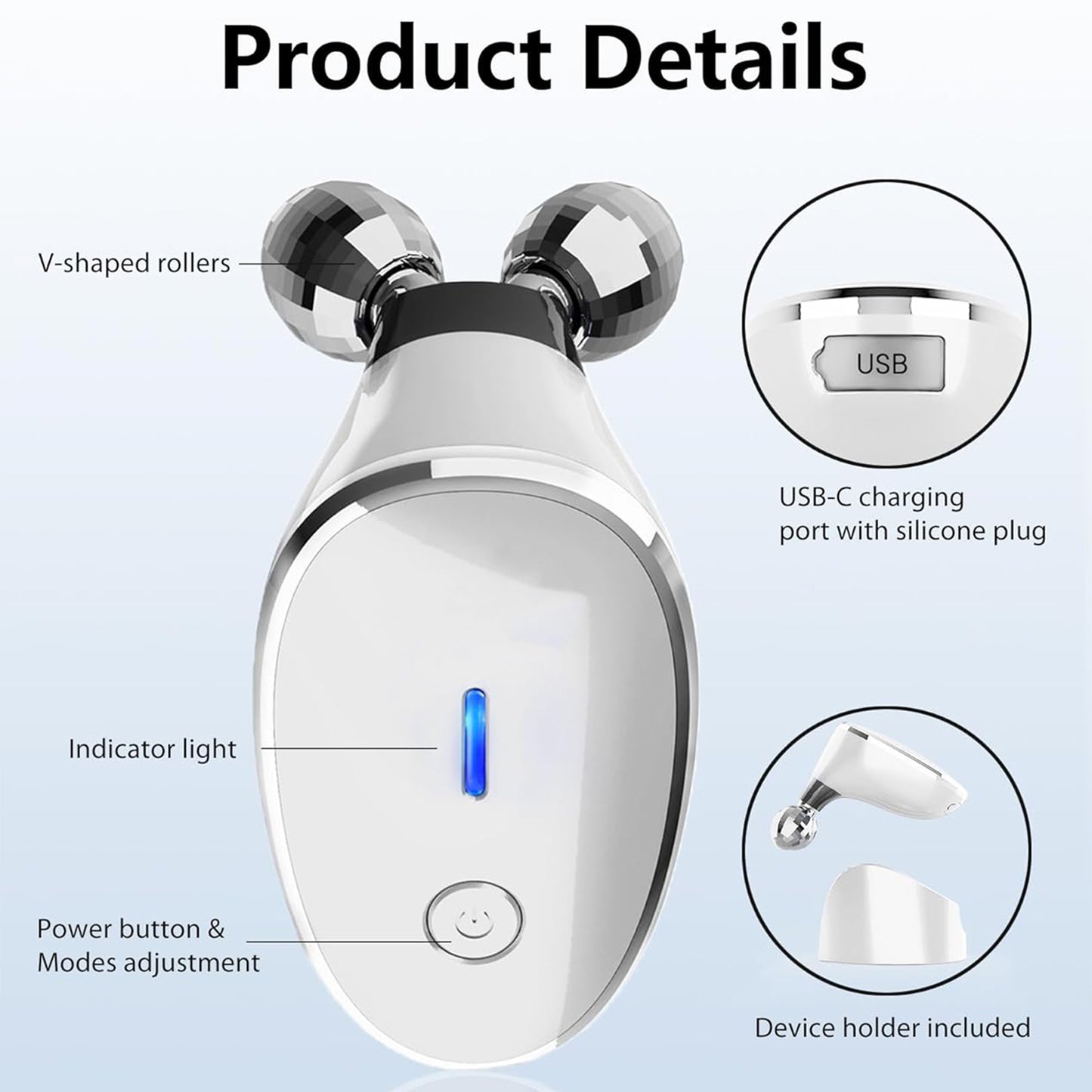 Microcurrent Facial Massager