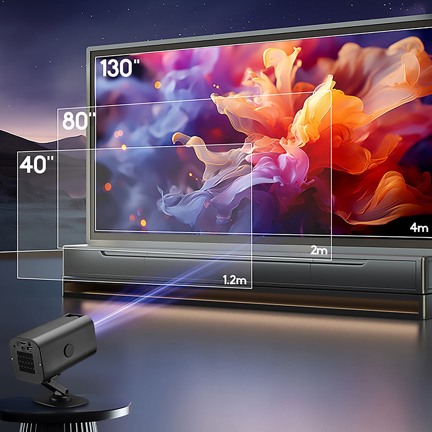 Portable Mini Projector