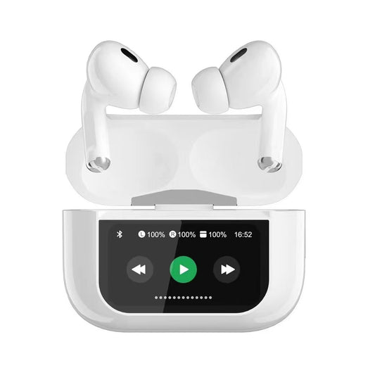 Wireless Earbuds with Smart Screen Charging Case