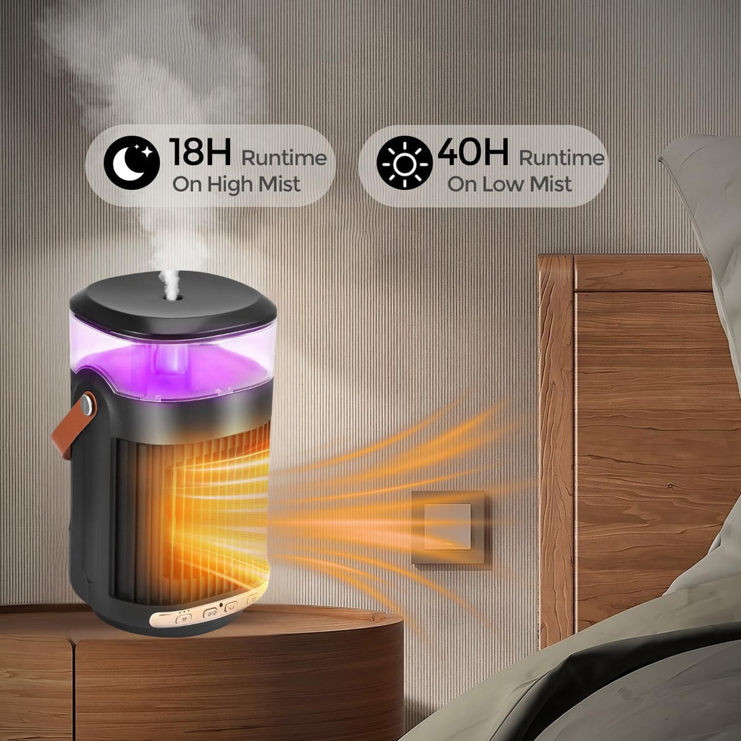 2-in-1 Heater & Humidifier