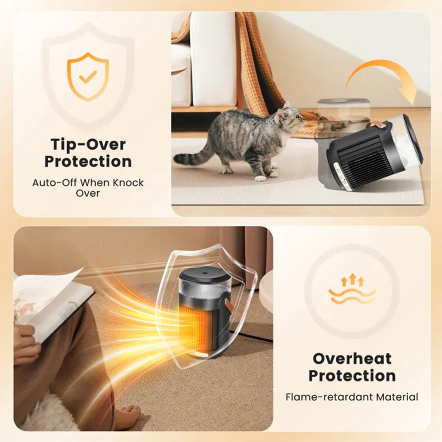 2-in-1 Heater & Humidifier
