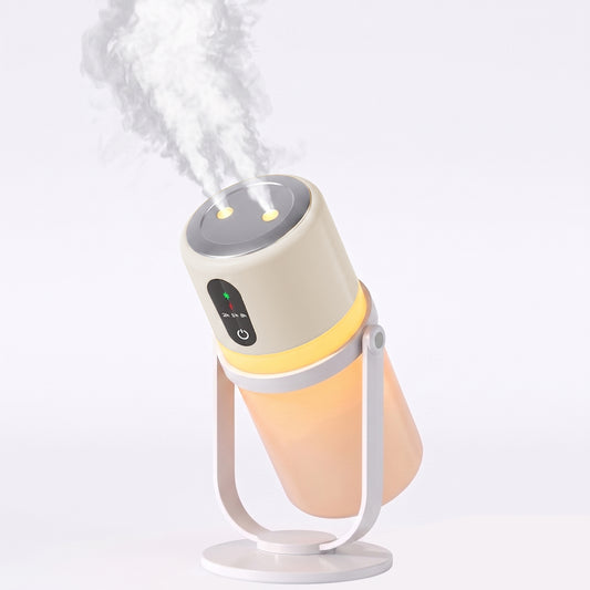 Van Sicklen Portable Dual-Mist Humidifier with Ambient Night Light