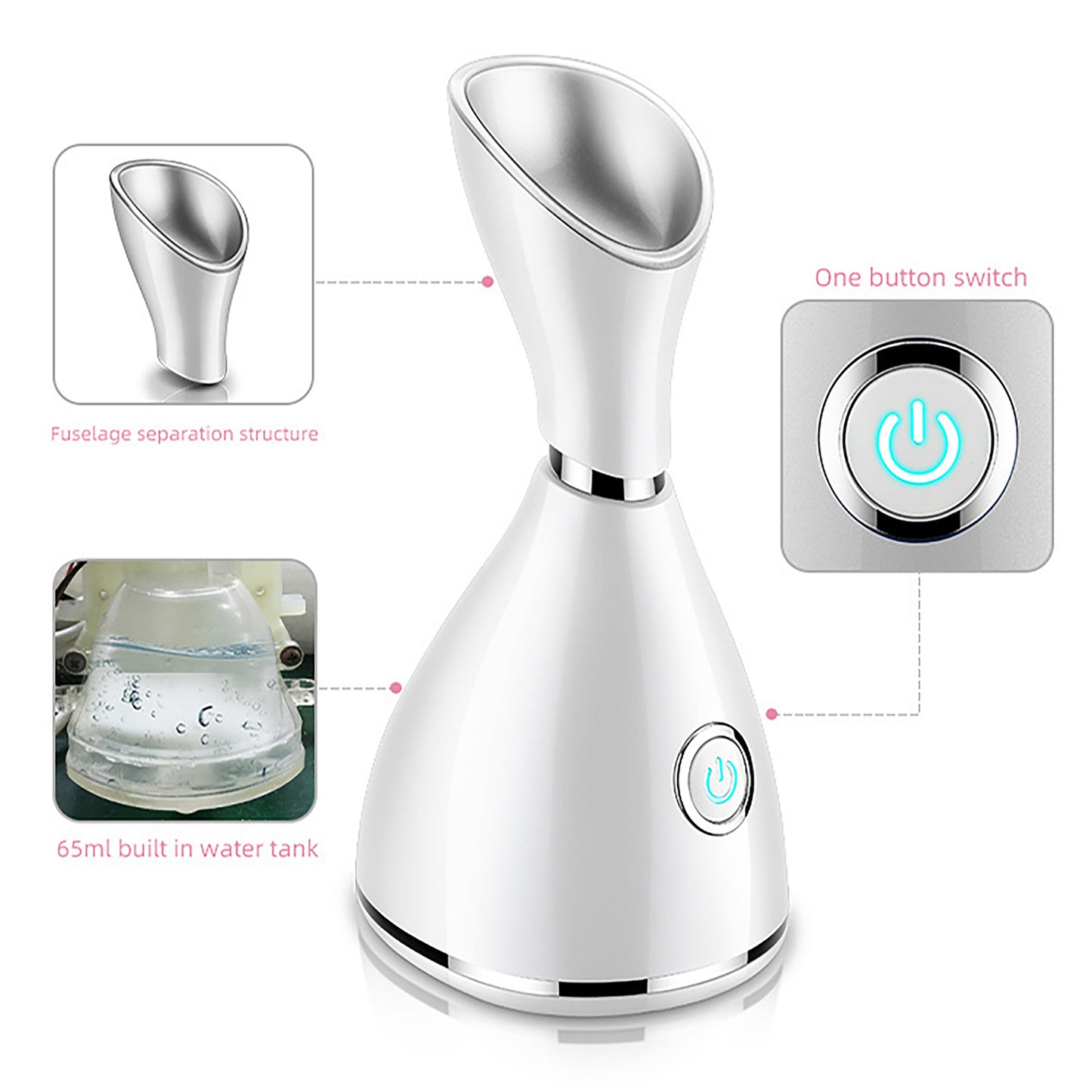 Nano Ionic Facial Steamer