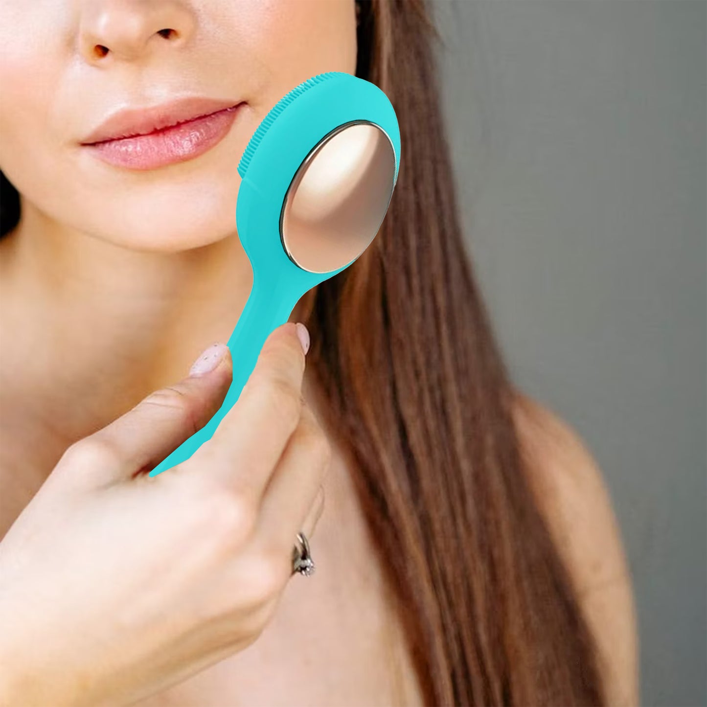 T-Sonic Tech Silicon Facial Cleansing Massager Brush