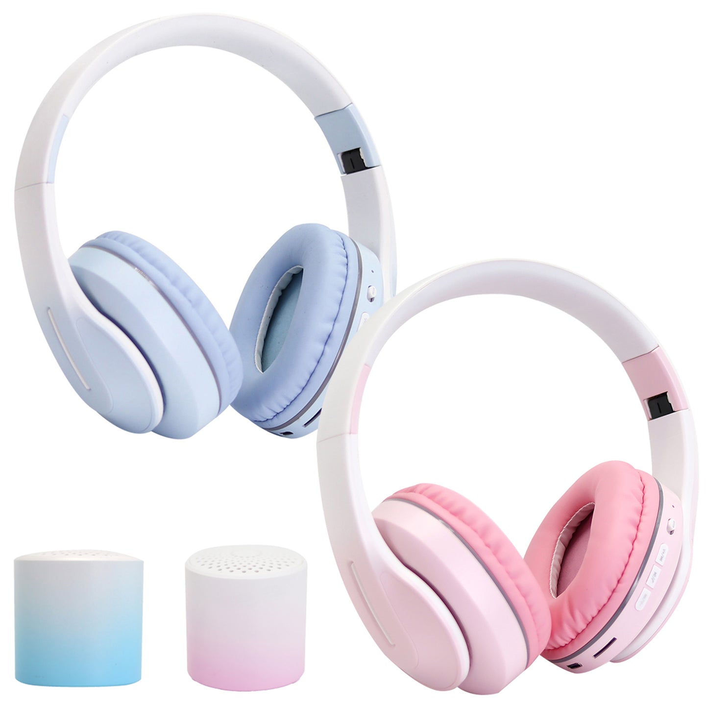 Pastel Duo - Wireless Headphone and Matching Mini Speaker