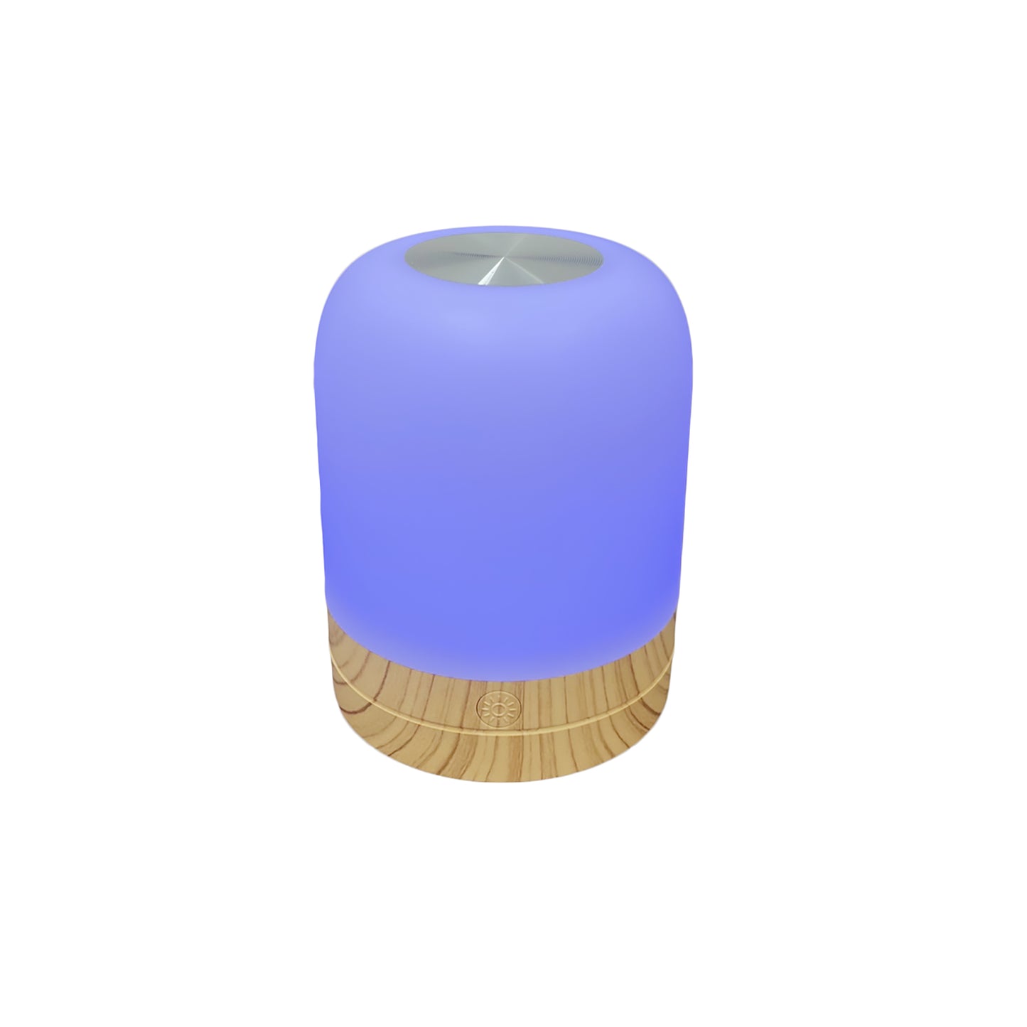 Tranquil Glow Guided Breathing Lamp - WOOD GRAIN FINSIH