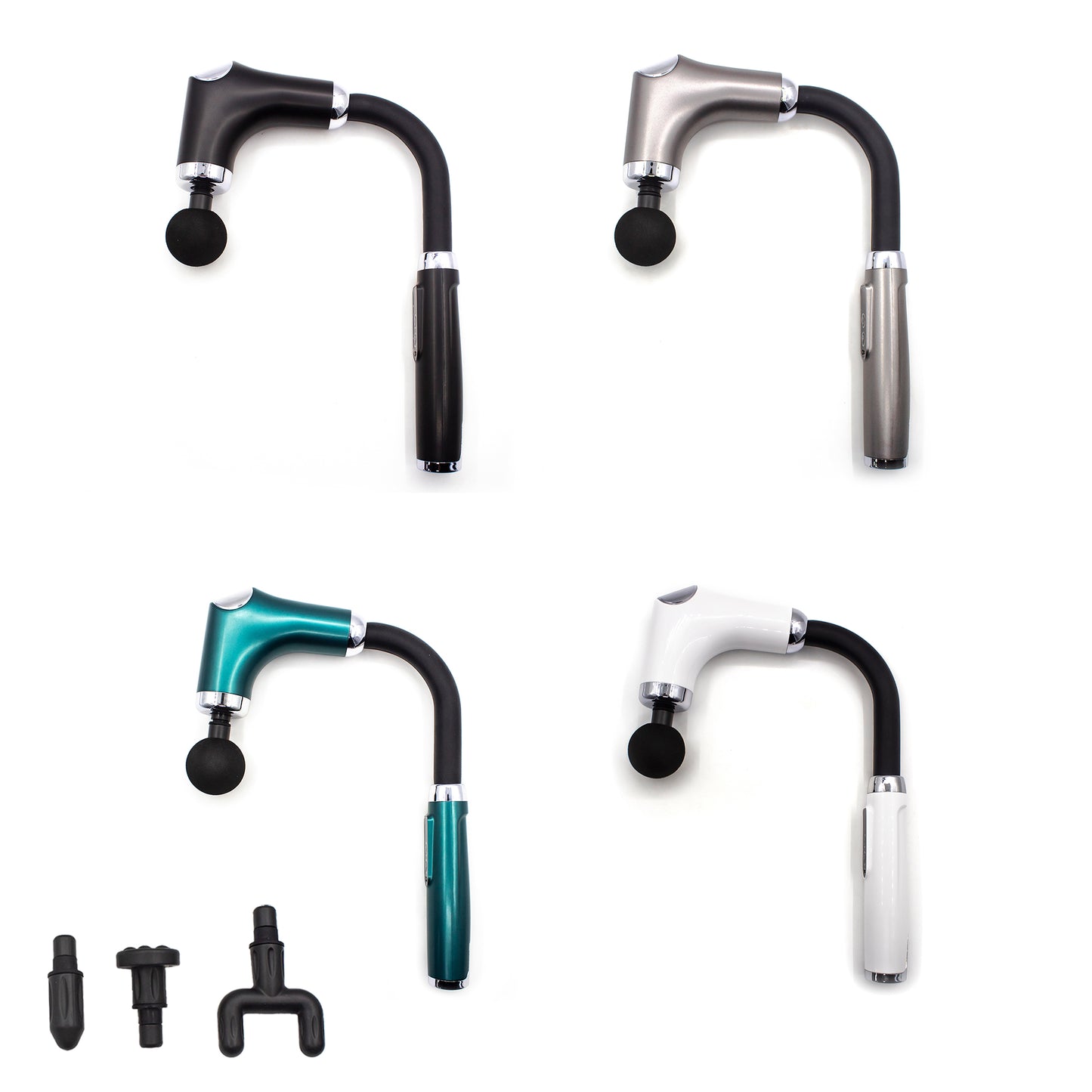 Xtreme Time Ergonomic Hook Massage Gun with 6 Speeds and 3 Modes