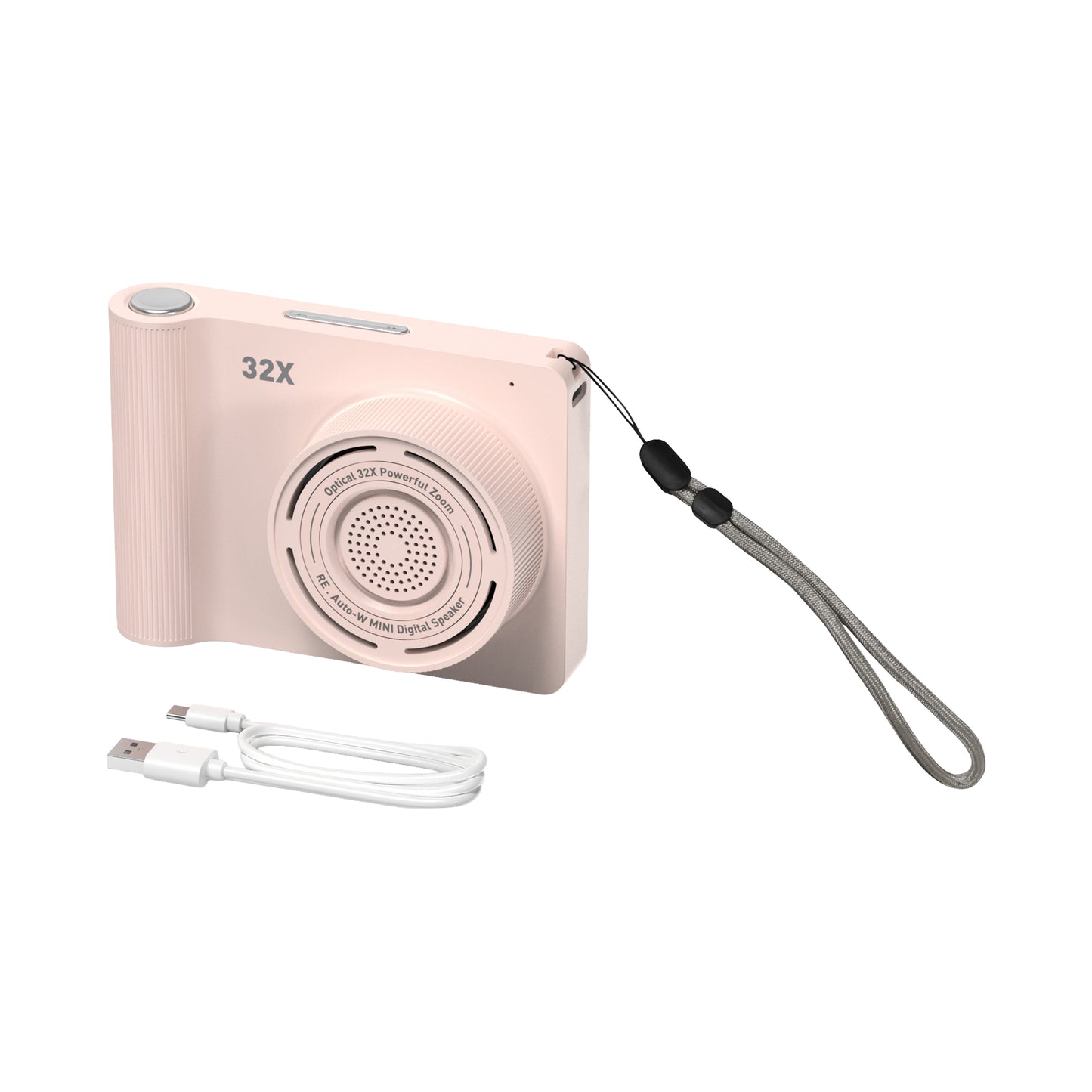 Camera-Style Bluetooth Speaker