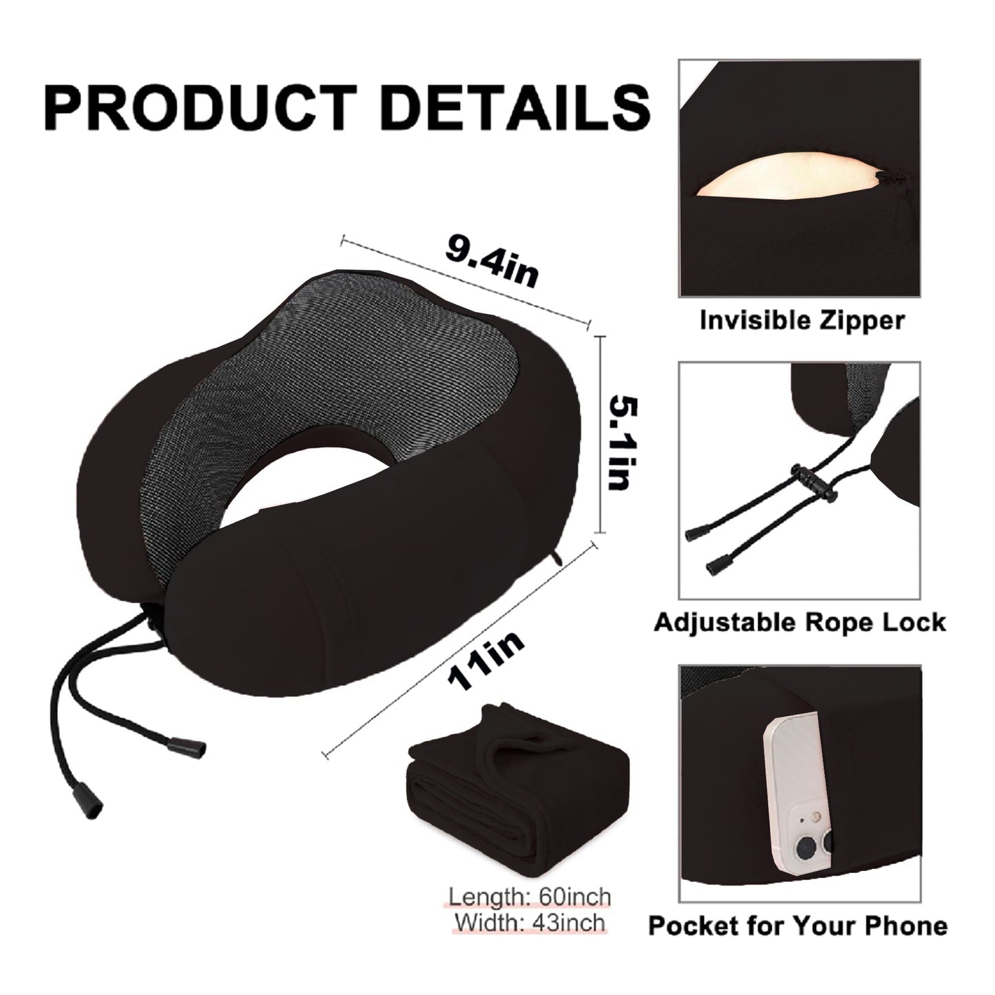 5-Piece Travel Comfort Set